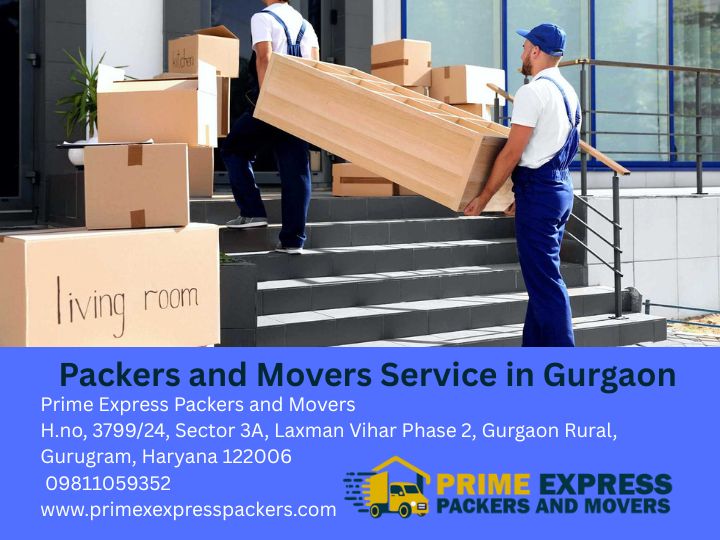 prime express packers and movers in gurugram